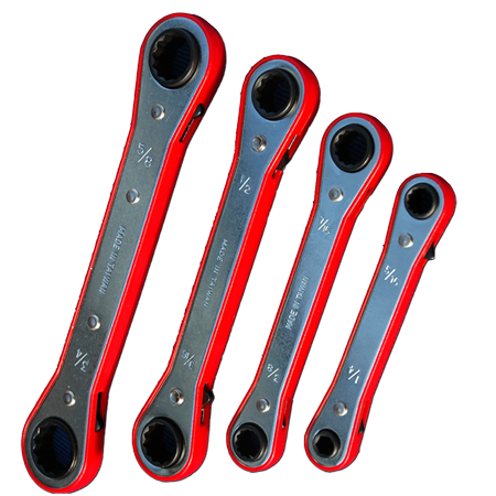 WB Tools Box End Ratchet Wrenches