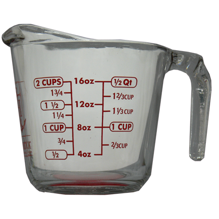 2 Cup Liquid Measuring Cup